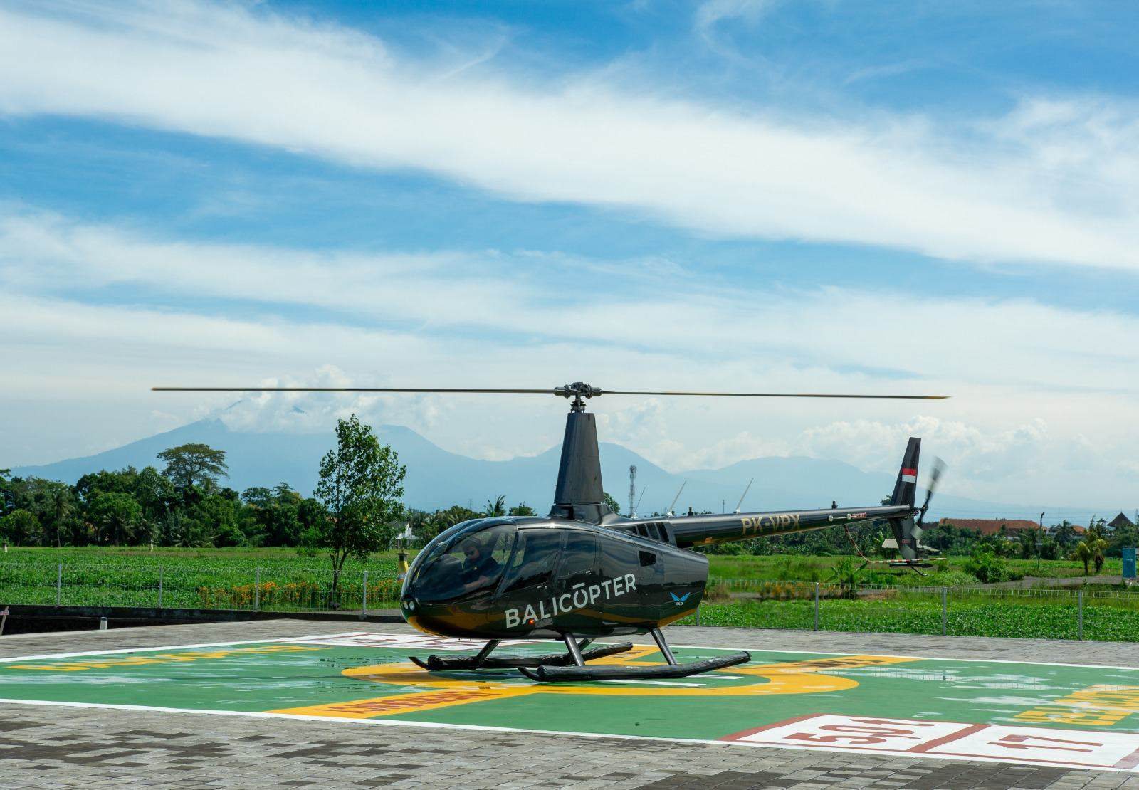 Nuanu Heliport on Bali's west coast